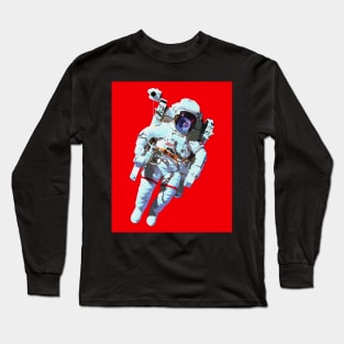 astronaut cat Long Sleeve T-Shirt